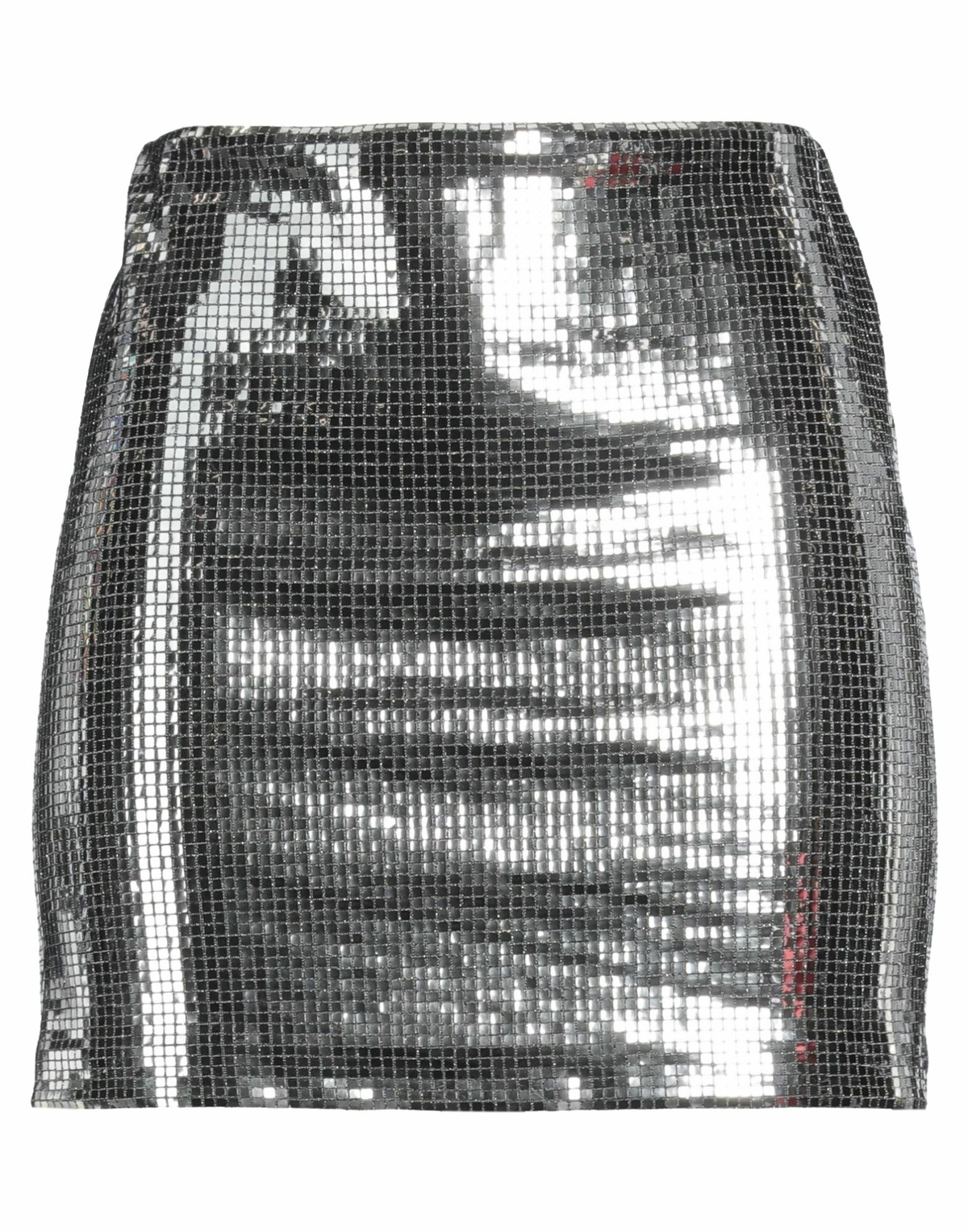 Maje Womens Mini skirt in Silver
