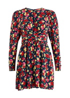 Kitri Jeanetta Floral-print Mini Dress Red