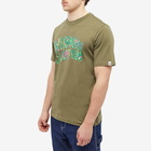 Billionaire Boys Club Men's Jungle Camo Arch Logo T-Shirt in Olive