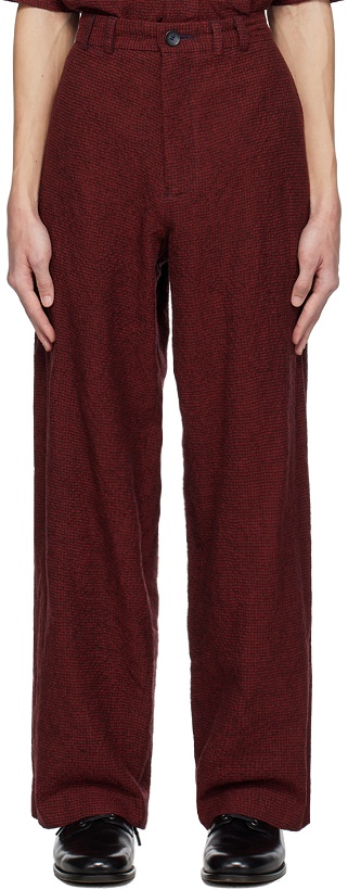 Photo: ABAGA VELLI Red Wide Trousers