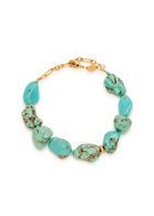 Anni LU Beach Cocktail Beaded Turquoise Bracelet - One Size