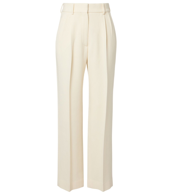 Photo: Blazé Milano Fox wool straight pants