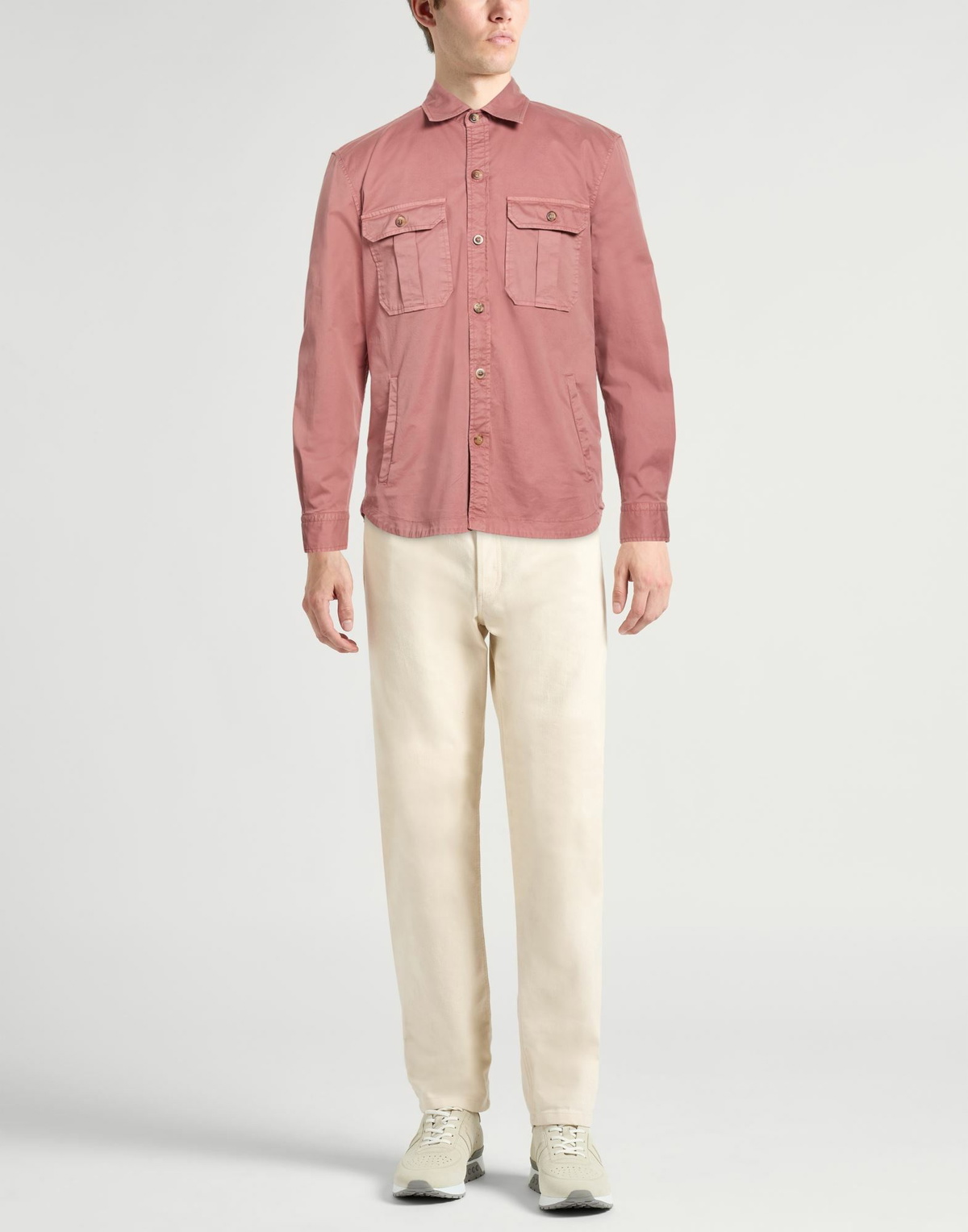 Boglioli Mens Shirt Antique rose