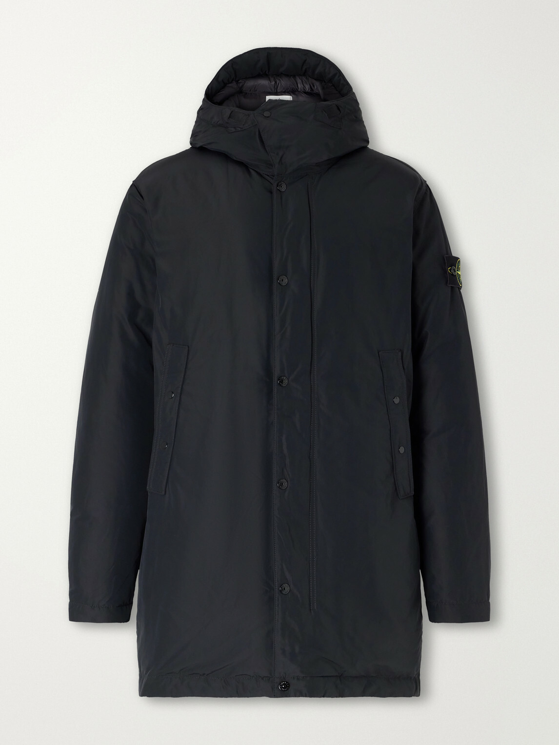 Stone Island - Shell Hooded Down Parka - Black