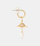 Vivienne Westwood Aleksa embellished drop earrings