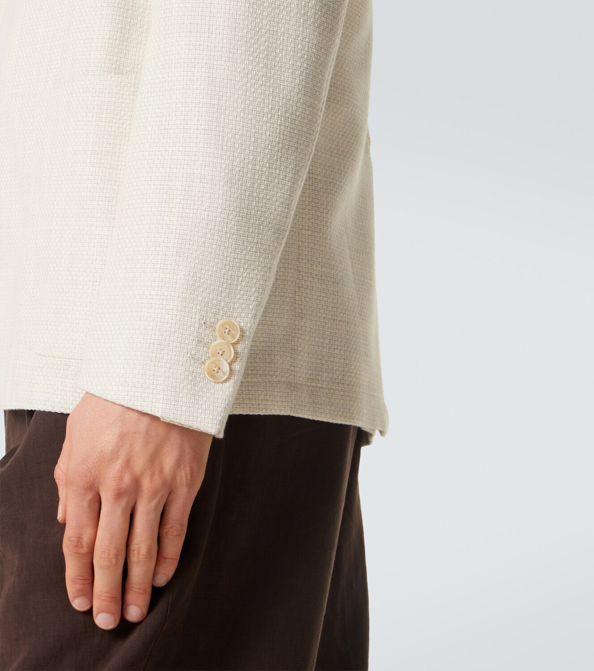 Etro Cotton and wool blazer