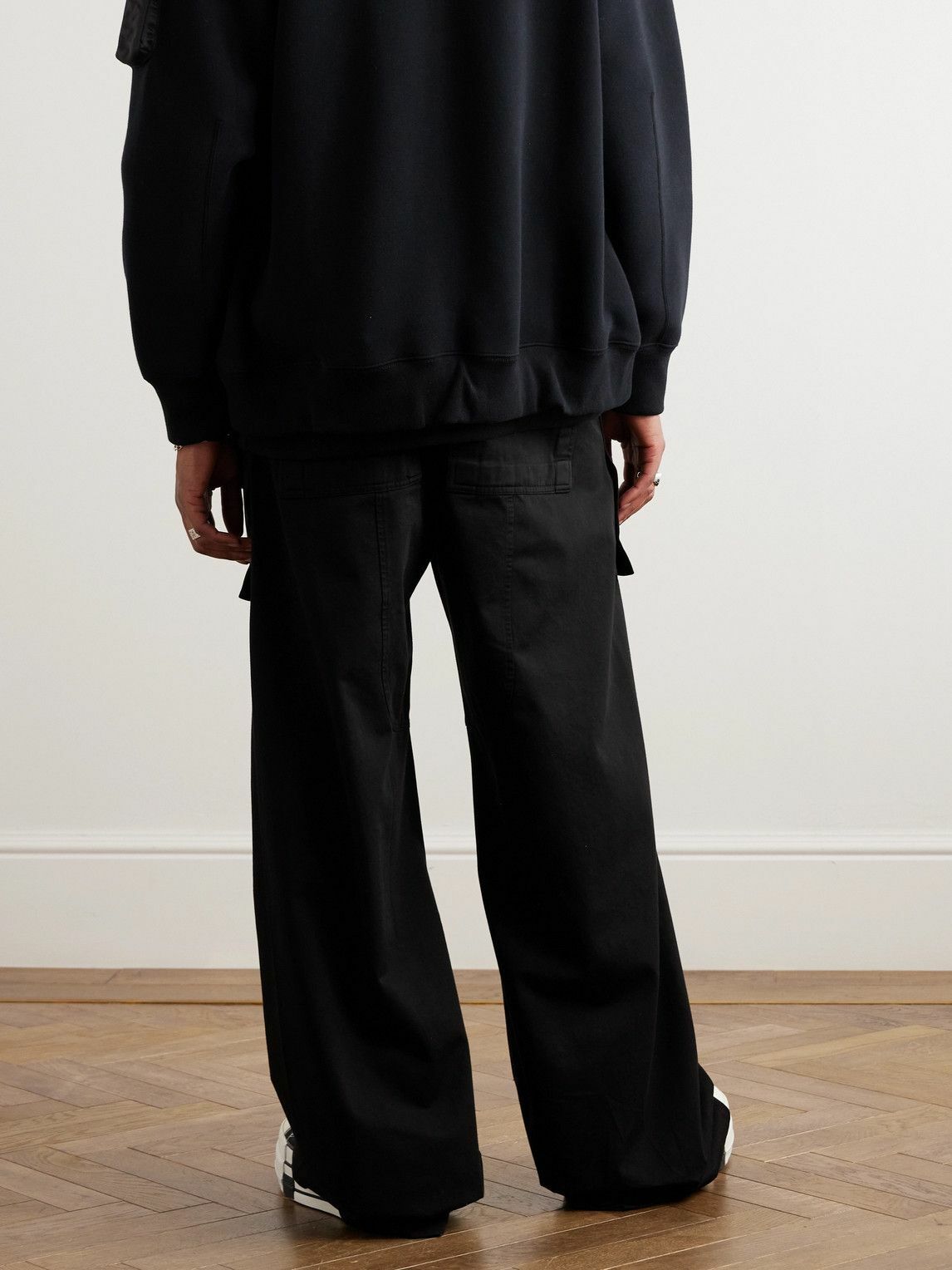 パンツ Rick Owens drkshdw creatch cargo Creatch Cargo Drawstring in Pearl – SVRN