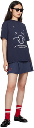 Palmes SSENSE Exclusive Navy T-Shirt