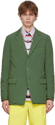 Dries Van Noten Green Padded Blazer