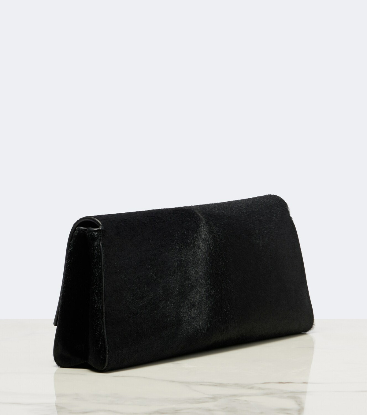 Khaite Audrey Medium calf hair clutch