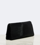 Khaite Audrey Medium calf hair clutch