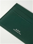 A.P.C. - Andre Logo-Print Leather Cardholder