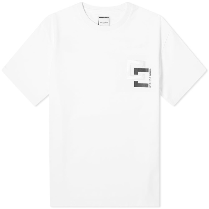 Photo: Wooyoungmi Geometric Logo Tee