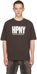 Heron Preston Brown 'HPNY' T-Shirt