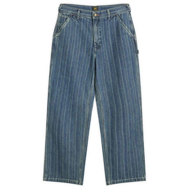 Photo: Paul Smith Men's x Lee Denim Carpenter Pants in Blue