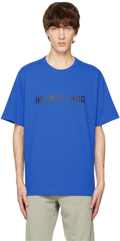 Photo: Helmut Lang Blue Printed T-Shirt