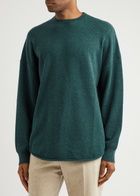 Extreme Cashmere N°53 Crew Hop Cashmere-blend Jumper - Green - One Size