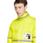 MISBHV Yellow Reflective Down Jacket