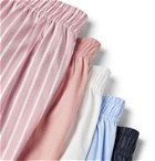 Hamilton and Hare - Five-Pack Cotton-Blend Boxer Shorts - Multi