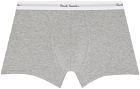 Paul Smith Three-Pack Gray Boxer Briefs