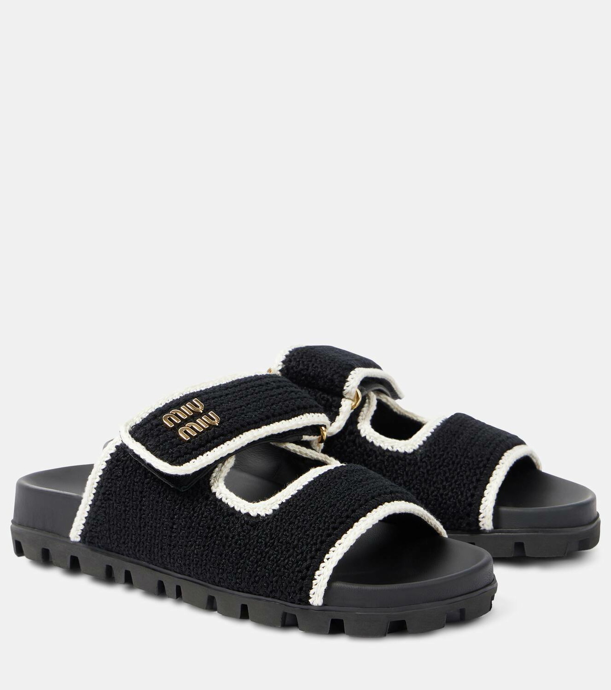 Miu Miu Crochet sandals Miu Miu