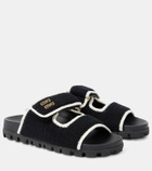 Miu Miu Crochet sandals