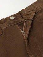 The Elder Statesman - Hunter Wide-Leg Organic Jeans - Brown