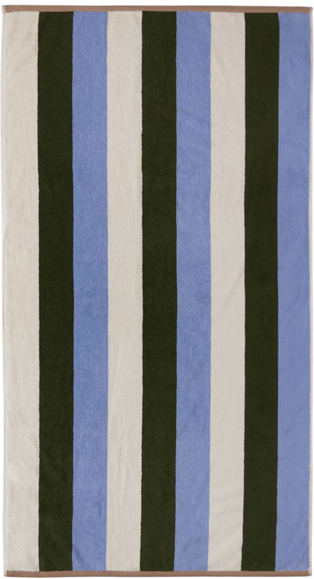 Photo: HAY Blue Trio Stripe Towel