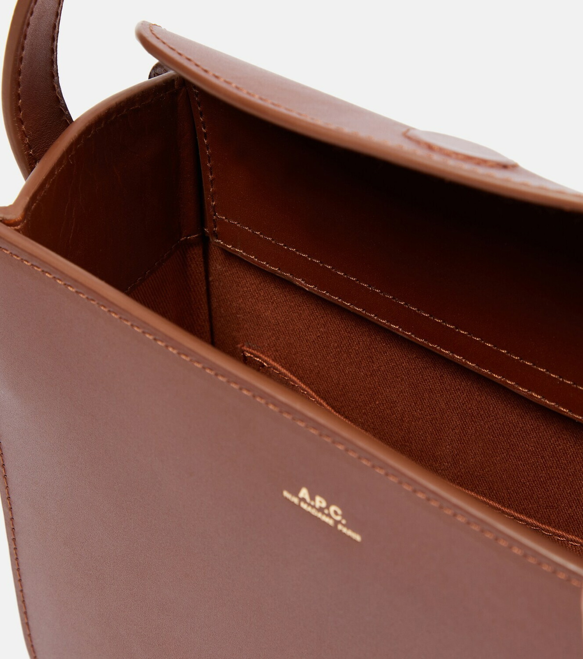 A.P.C. - Genève Medium leather crossbody bag