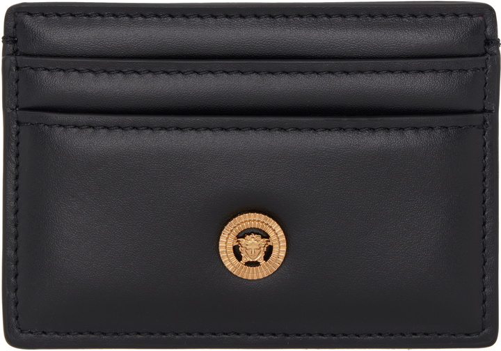 Photo: Versace Black 'La Medusa' Card Holder