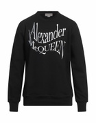 Mcqueen Mens Sweatshirt in Black
