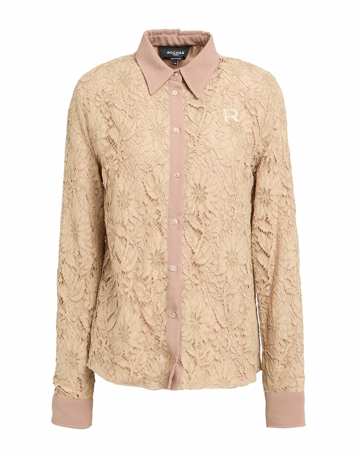 Rochas Womens Shirt in Beige