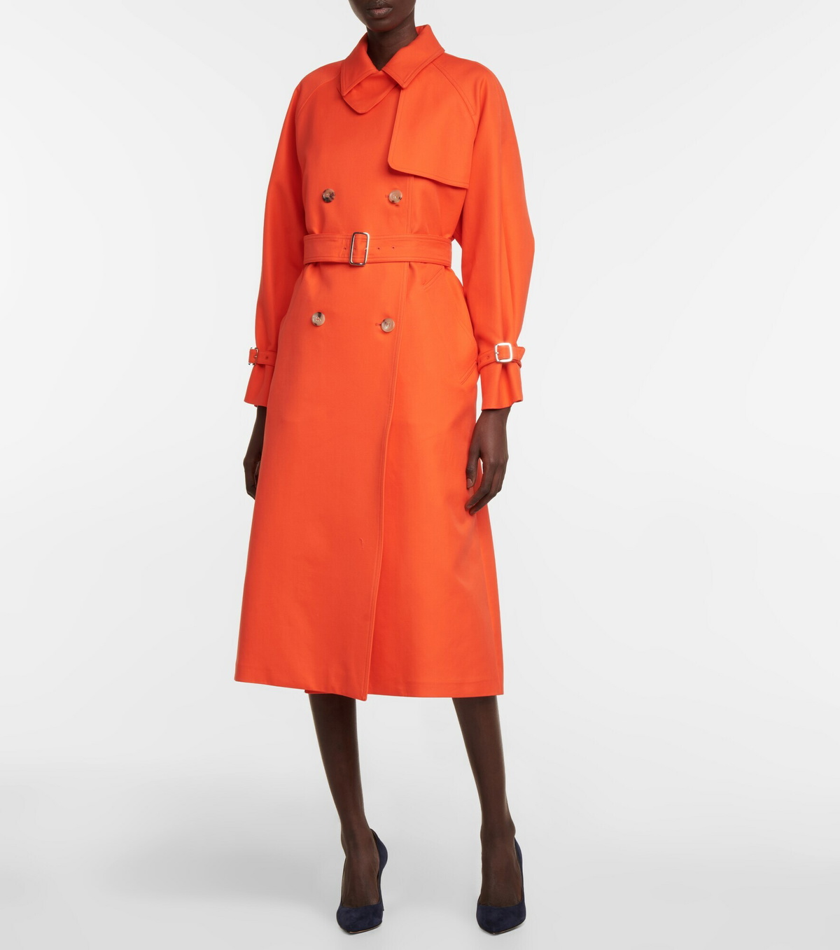 Max Mara - Egemone gabardine trench coat