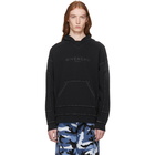 Givenchy Black Givenchy Paris Hoodie