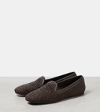 Brunello Cucinelli Raffia slippers