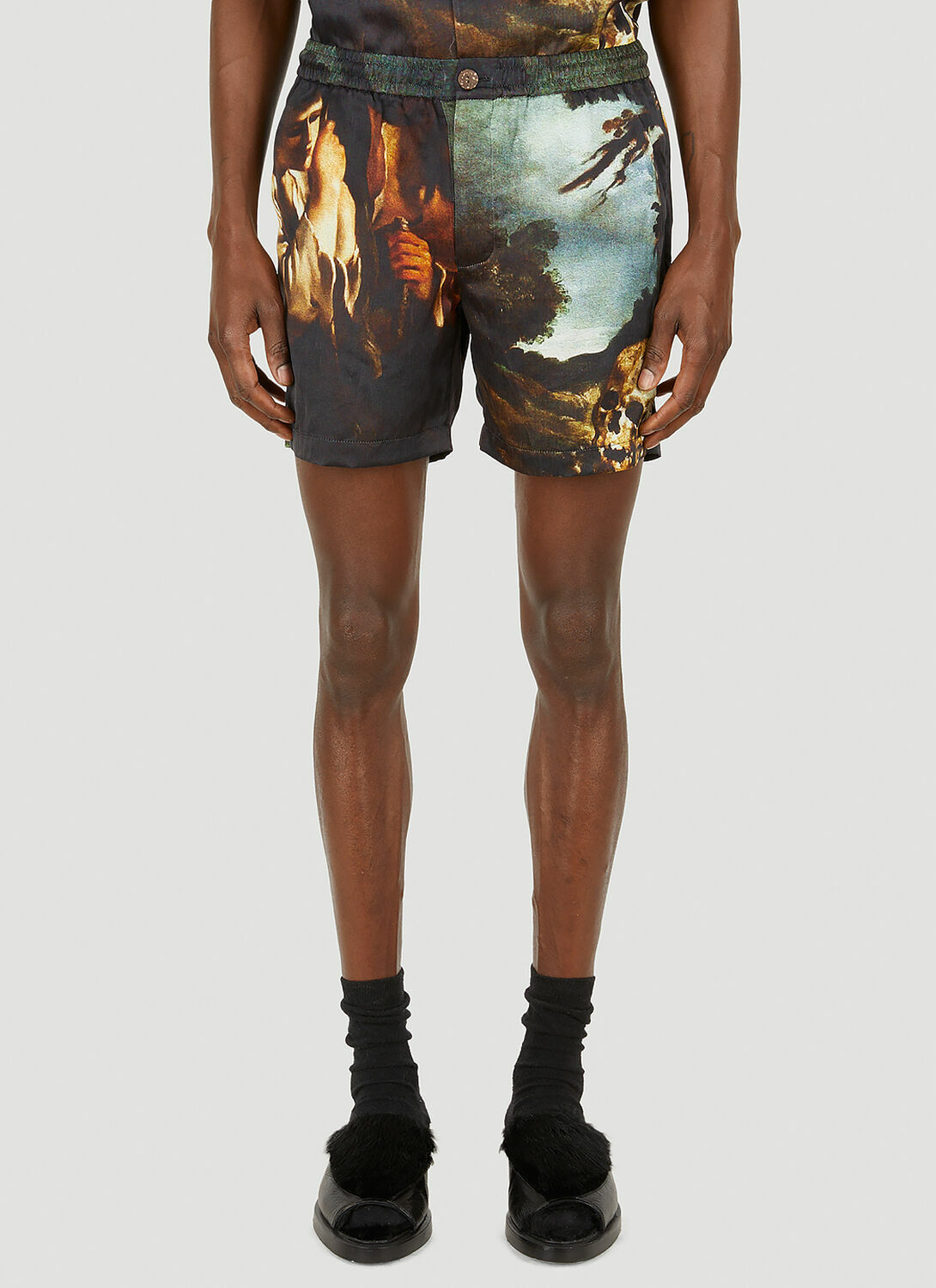 Death Cigarettes Poussin Shorts