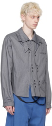 Kiko Kostadinov Gray Tonino Shirt