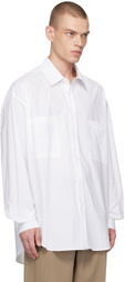 The Frankie Shop White Gus Oversized Shirt