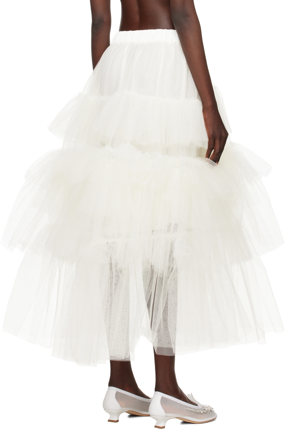Simone Rocha SSENSE Exclusive Bridal Capsule Tutu Maxi Skirt