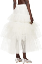 Simone Rocha SSENSE Exclusive Bridal Capsule Tutu Maxi Skirt