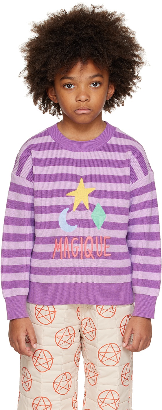Photo: Jellymallow SSENSE Exclusive Kids Purple Sweater