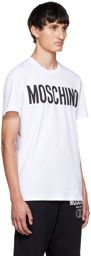 Moschino White Printed T-Shirt