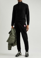 Canada Goose Stormont Half zip Wool Jumper , Jumper, Slips on Black