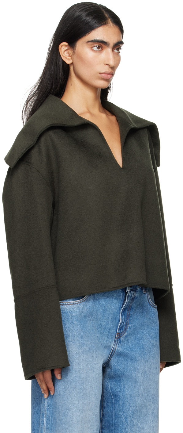 Nanushka Gray Maxe Sweater