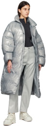 Entire Studios Blue RBI Down Coat