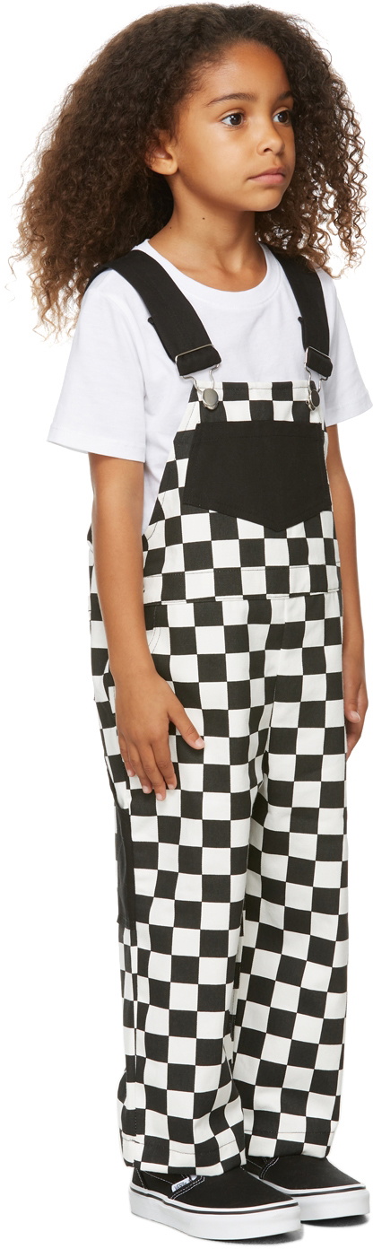 Black and best sale white checkered dungarees