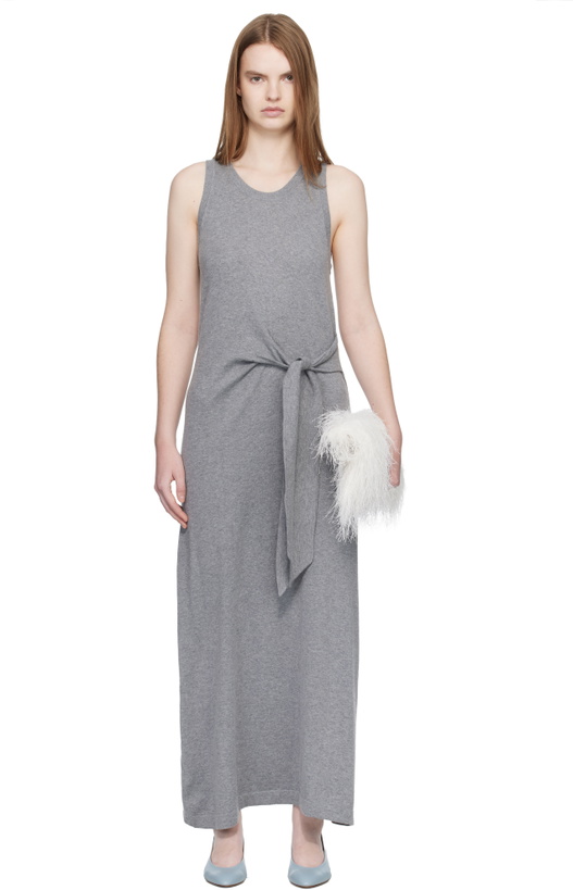 Photo: LISA YANG Gray 'The Angeline' Maxi Dress