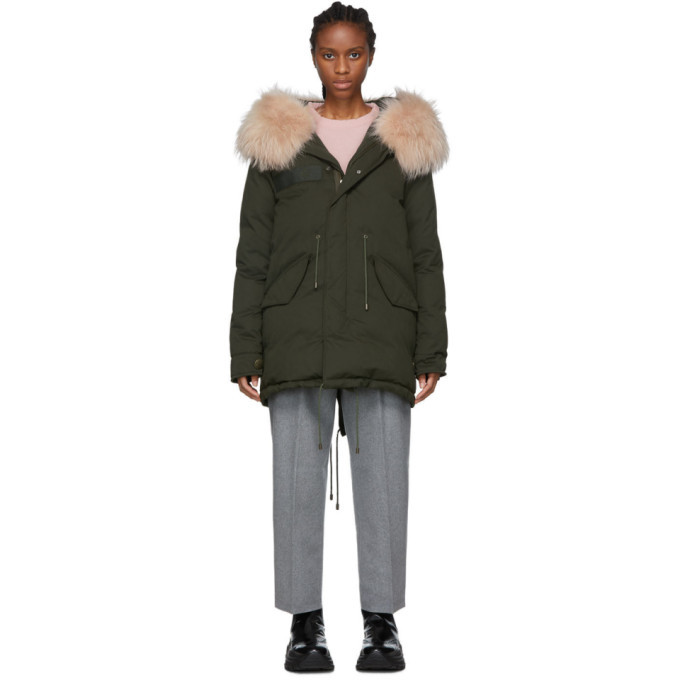 Photo: Mr and Mrs Italy Green Down Puffer Parka