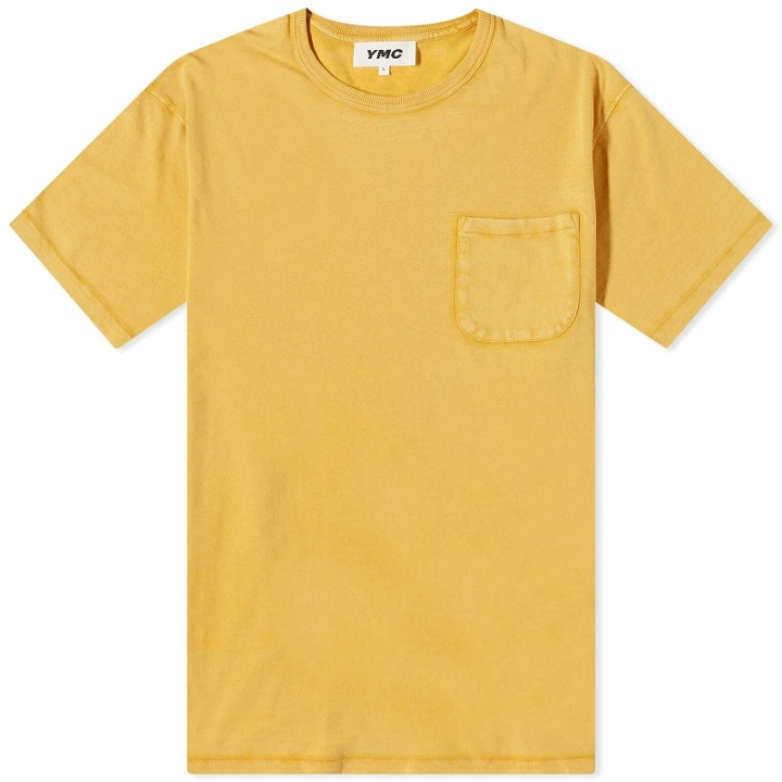 Photo: YMC Men's Wild Ones T-Shirt in Yellow
