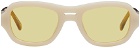 BONNIE CLYDE Beige & Brown Maniac Sunglasses